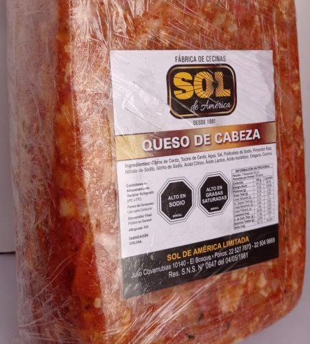 Queso Cabeza Sol De America